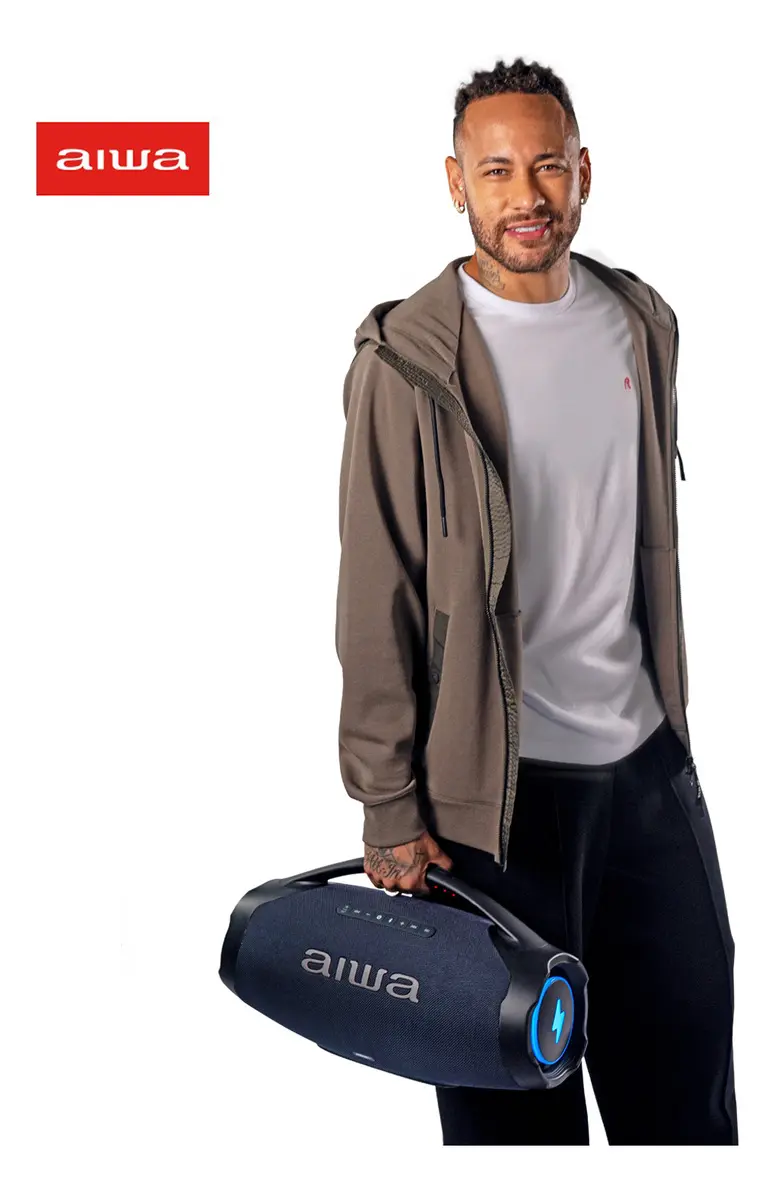 Caixa de Som Boombox Plus AIWA