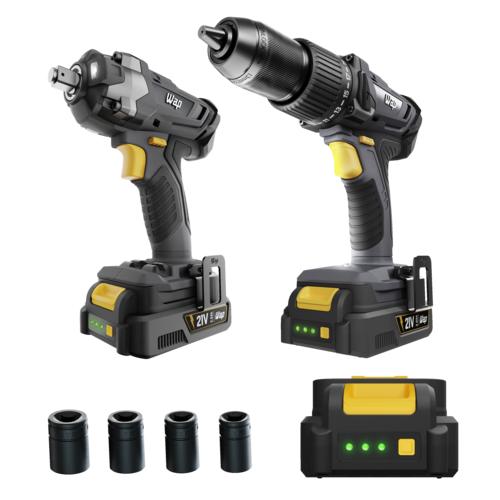 Kit Parafusadeira Chave de Impacto K21 KT01