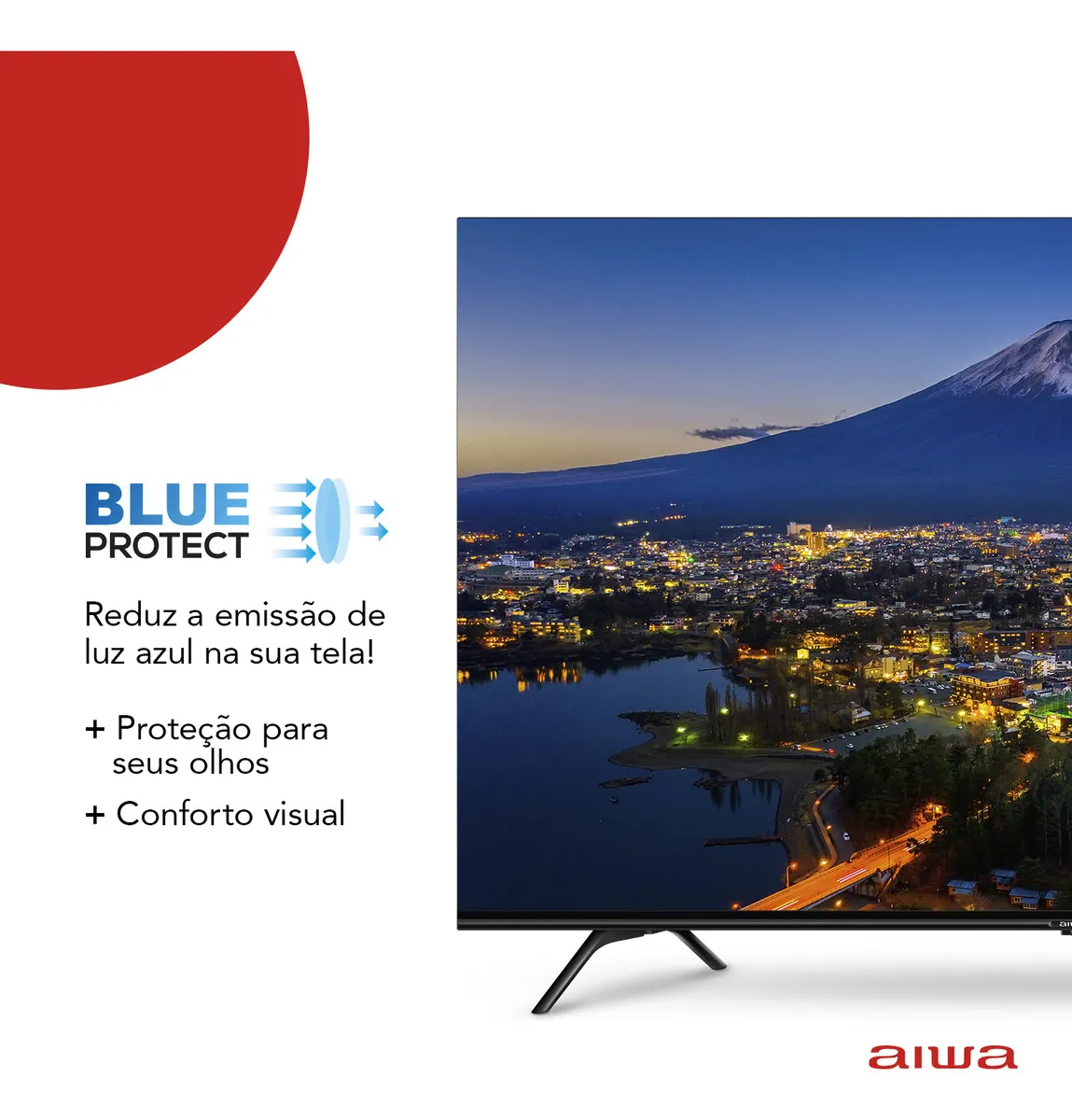 Smart TV AIWA 55” Android 4K Borda Ultrafina Dolby Vision&Atmos